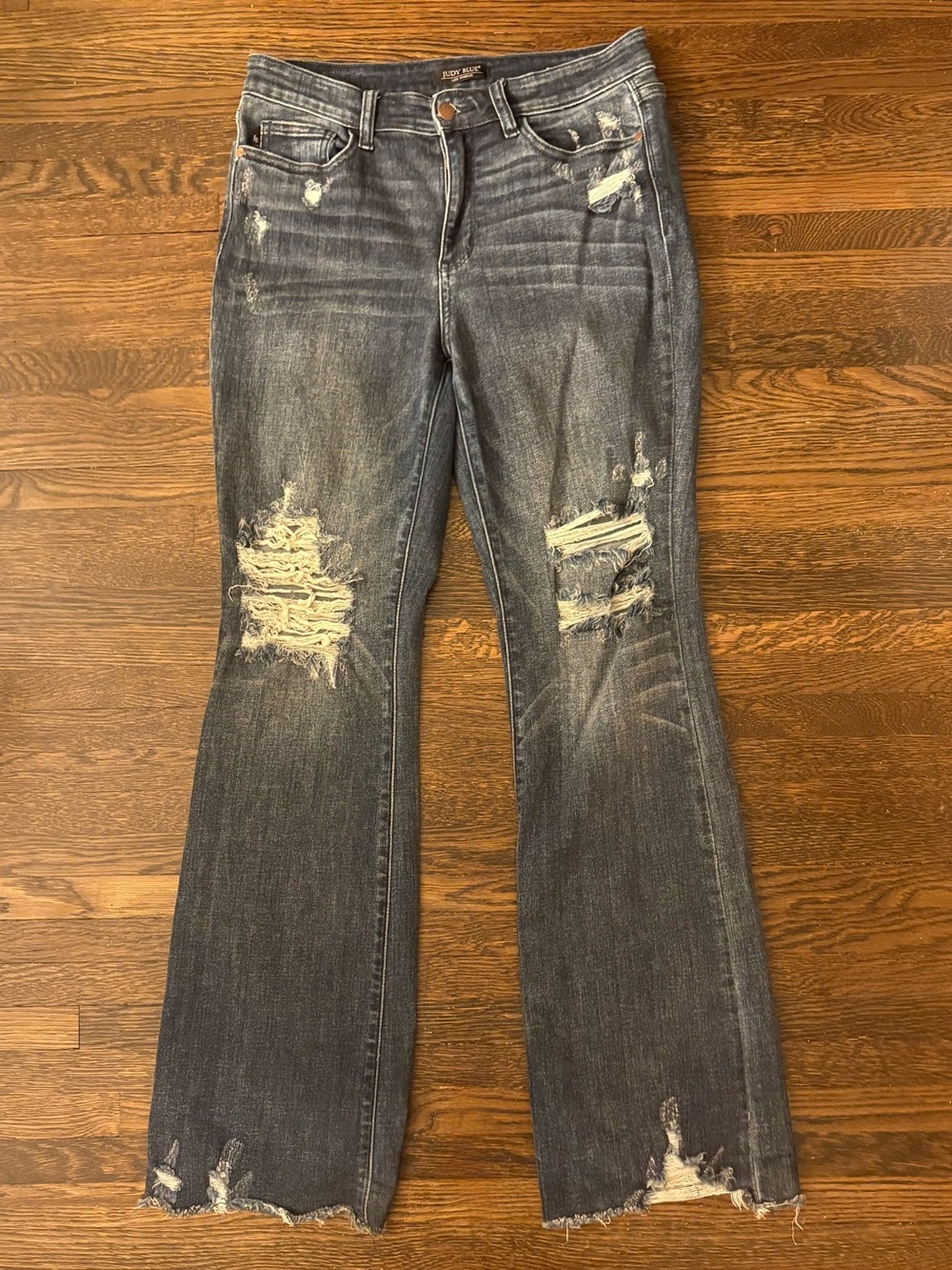 Judy Blue Distressed Slim Boot Cut jeans 9/29